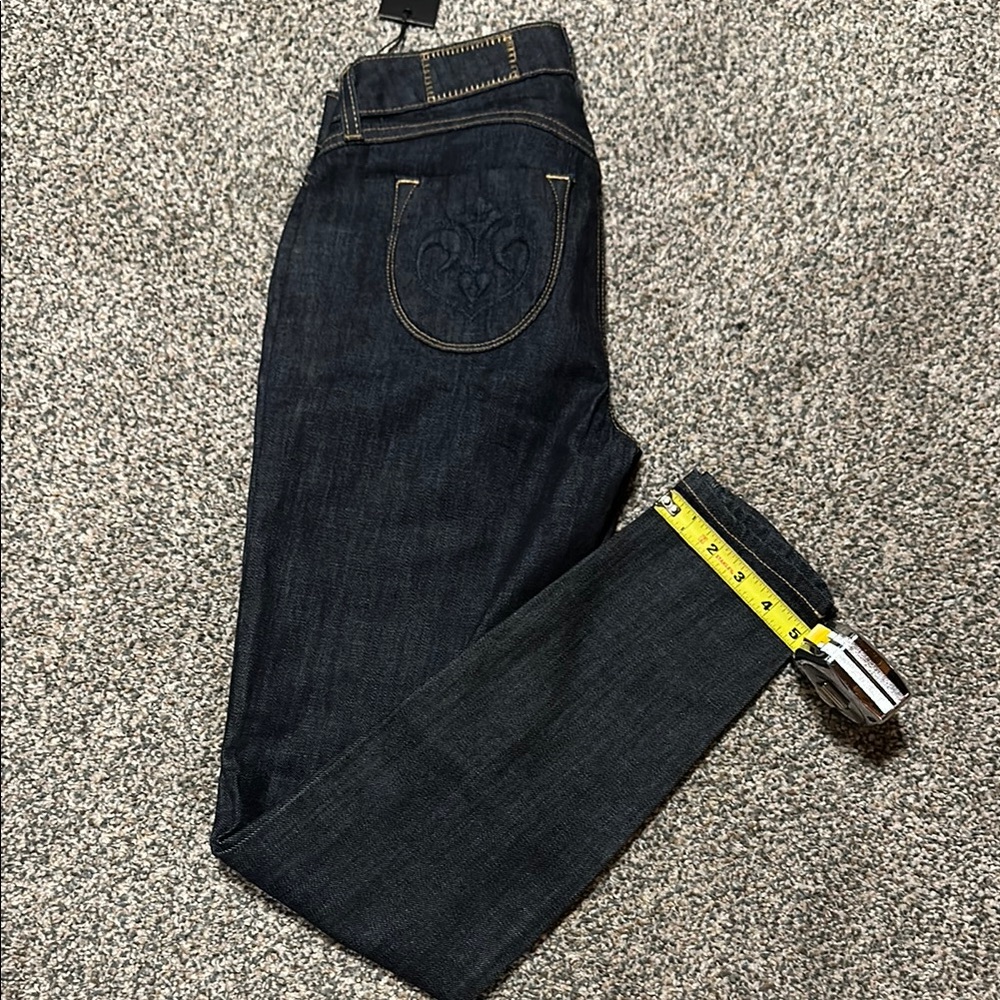 Siwy Women's High Rise Dark Denim Jeans - Picture 5 of 8